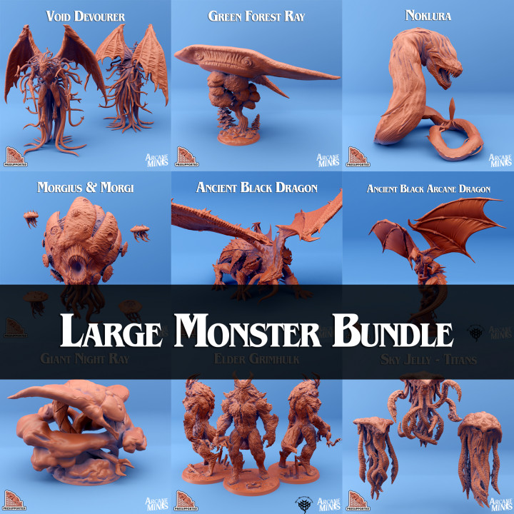 $150.00Large Monster Bundle
