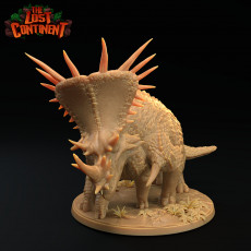 Brutaceratops - Presupported