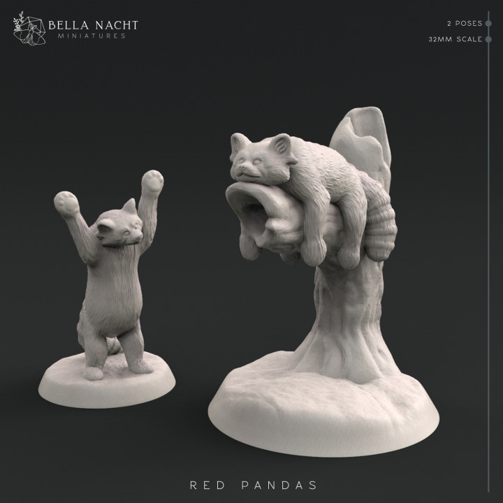 $5.00Red Pandas | 32mm Scale | 2 Poses