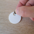 IKEA Kuggis magnetic tag (parametric) image