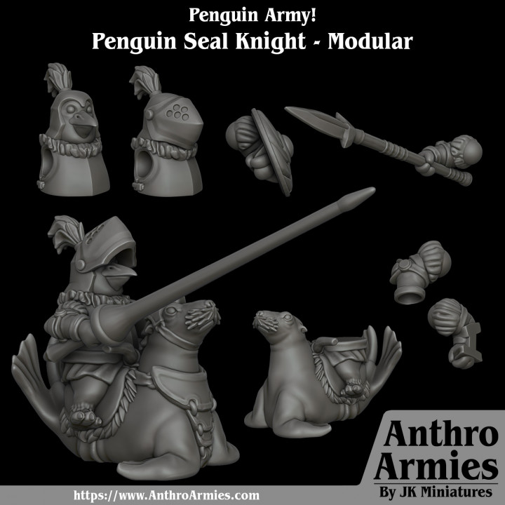 Penguin Seal Knight - Modular's Cover