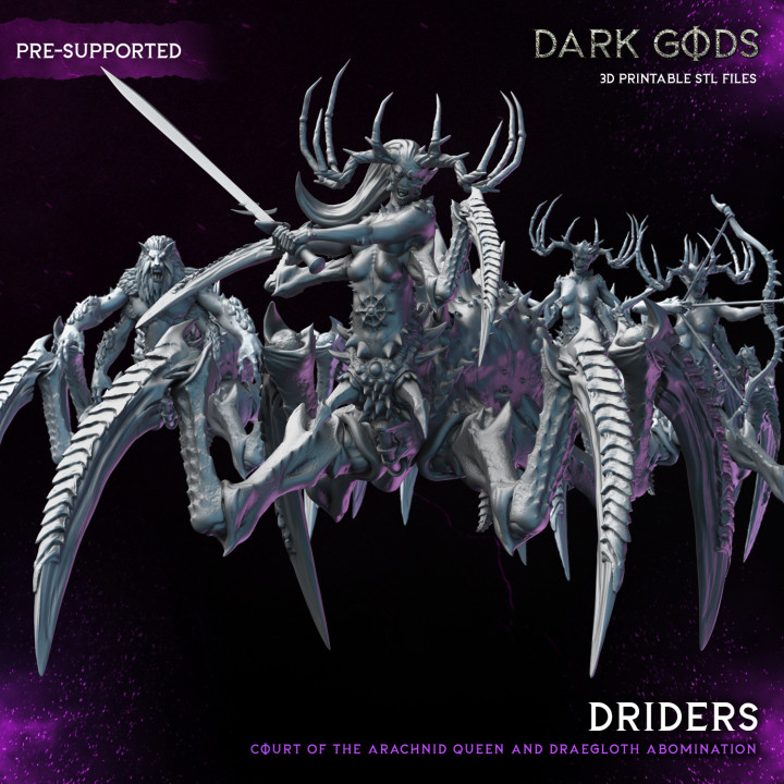 Driders and Draegloth Abomination's Cover