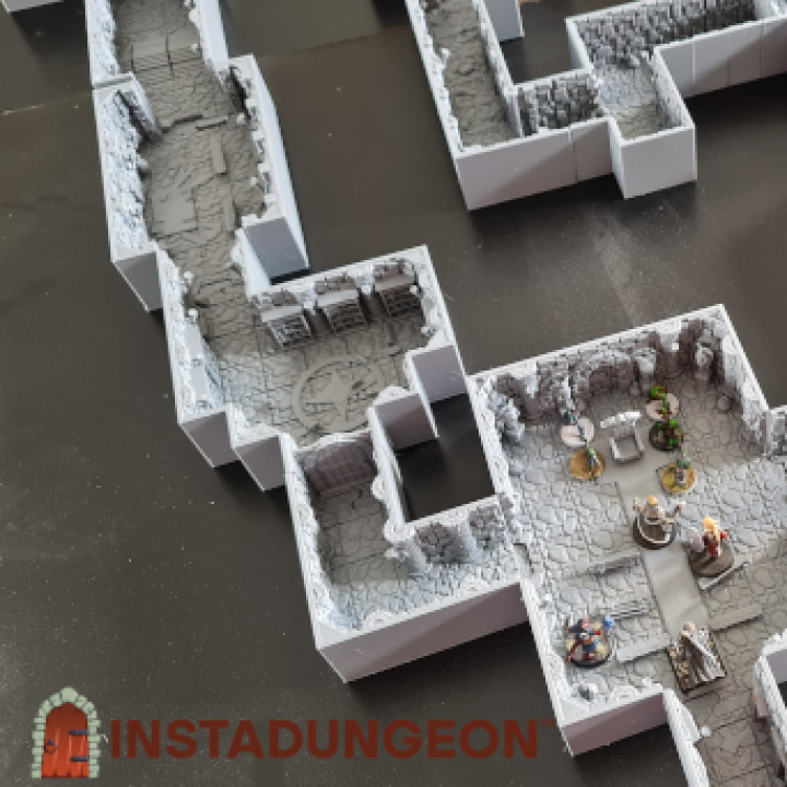 $39.99INSTADUNGEON™ Foundation Set: dungeon tiles compatible with D&D, Pathfinder and more