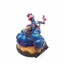 Picture of print of The Blue Caterpillar (Both 75mm and Heroic gaming scale )