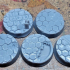 Hex Tech 28mm Bases for Sci Fi Minis image
