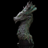 Forest Dragon bust (Pre-Supported) image
