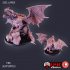 Cave Dragon Set / Earth Drake / Winged Mountain Encounter / Magical Beast image