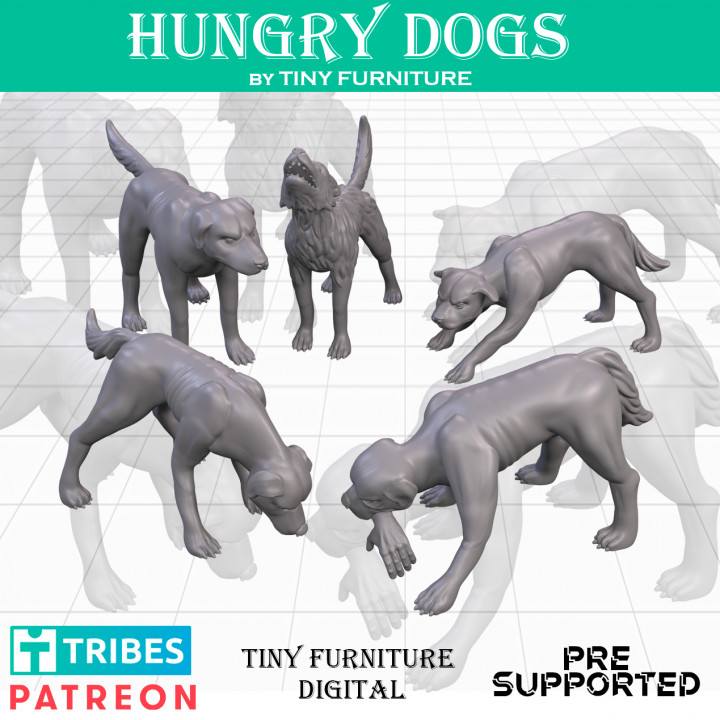 Hungry Dogs (Harvest of War)'s Cover