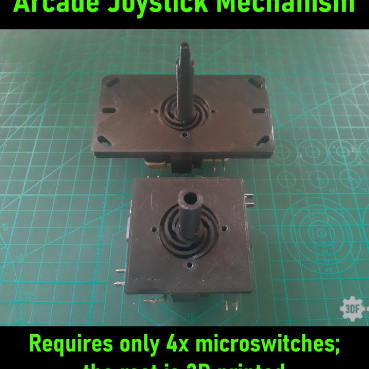 Arcade Joystick Mechanism - 3D printed