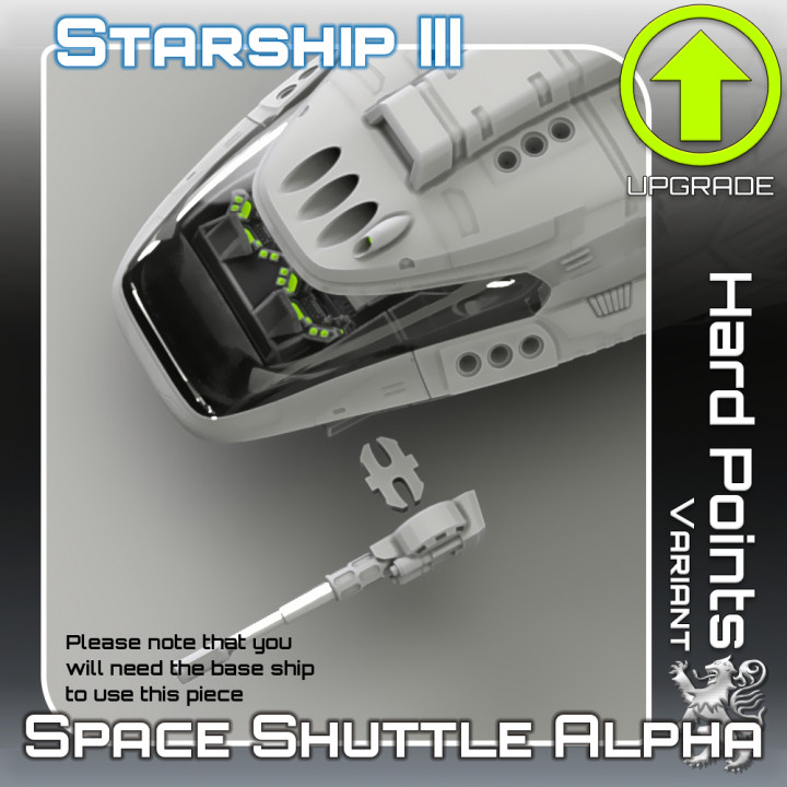 Space Shuttle Alpha Hard Points Variant Upgrade's Cover