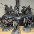 Death Division - Cavalry of the Imperial Force. Dynamic poses. print image