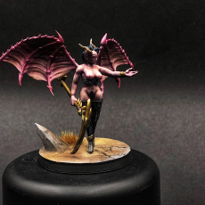 Picture of print of Succubus - pinup
