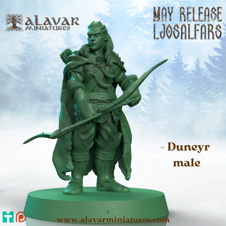 $4.00Duneyr male - The guardians of Ljosalfar