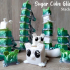 Sugar Cube Gliders, Stackable, Articulating Flexi Wiggle Pet, Print in Place, No Supports, Sugar Glider image
