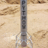 Pythom Eiger Micro-Jump Prototype Rocket Model image