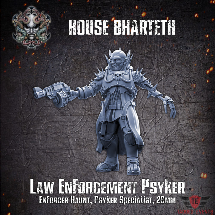 House Bharteth - Enforcer Haunt, Psyker Specialist's Cover