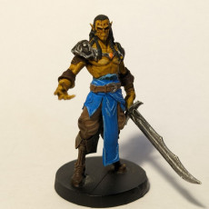 Picture of print of Thraven, The Cimmeri Psi-Warrior