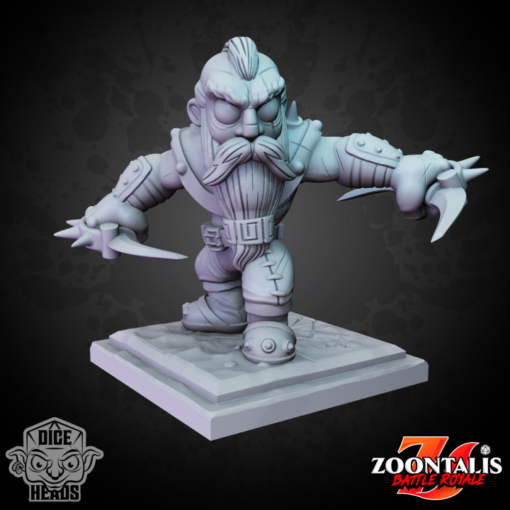 $3.99Dark Dwarf Rogue (pre-supported included)
