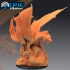 Young Gold Dragon / Legendary Drake / Winged Mountain Encounter / Magical Beast image