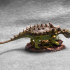 Eouplocephalus - armored dinosaur print image