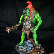 Picture of print of Flazgad the skullbreaker (40mm) (75mm)