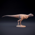 Carnotaurus walking - dinosaur carnivore image