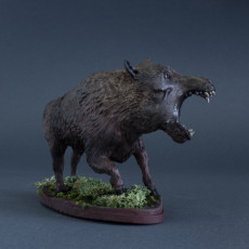 Picture of print of Daeodon - hell pig