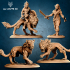 Orcs and saber-toothed tigers image