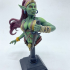 Goblin Thief bust pre-supported print image