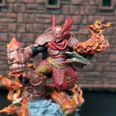Picture of print of Fiery Forge Cleric - Gorozai