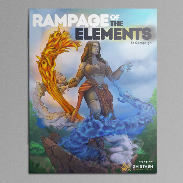$15.00DM Stash 5E Campaign - June 2022 : Rampage of the Elements