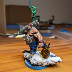 Picture of print of Ogre Cannonholder Unit