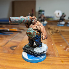 Picture of print of Ogre Cannonholder Unit