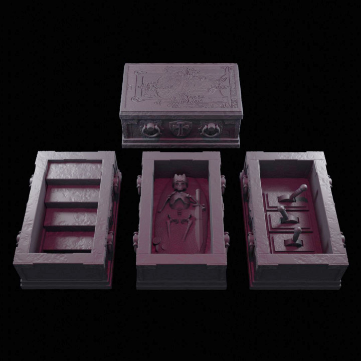 Cursed Tarot Tombs Set (Pre-Supported)'s Cover