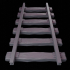Sturdy Iron Minecart & Rails Set image