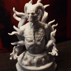 Picture of print of Flame Demon - Bust