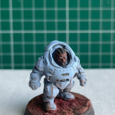 Picture of print of DWARF SPACE COLONIST ROY BARDAGUL