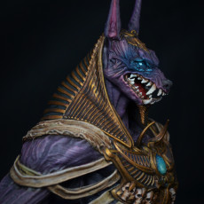 Picture of print of Anubis - Bust