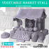 Vegetable Market Stall image