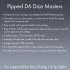 Dice Masters - Sharp-Edged Pipped D6 Set - 8 Pip Styles - Pre-Supported image