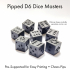 Dice Masters - Sharp-Edged Chaos Pipped D6 - Pre-Supported image