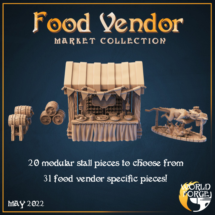 $9.99Food Vendor Market Stall