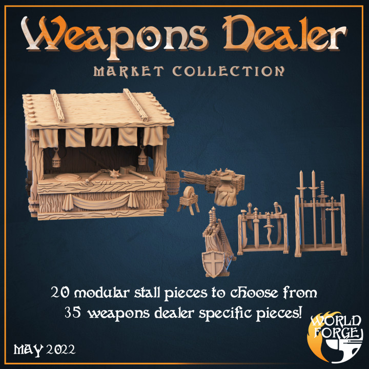 $9.99Weapons Dealer Market Stall