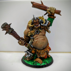 Picture of print of Guliak, the Halfling-Smasher Ogre