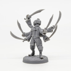 Picture of print of Eldritch Captain Dharmik Sheel - The Devout | PRESUPPORTED | Eldritch Lodge