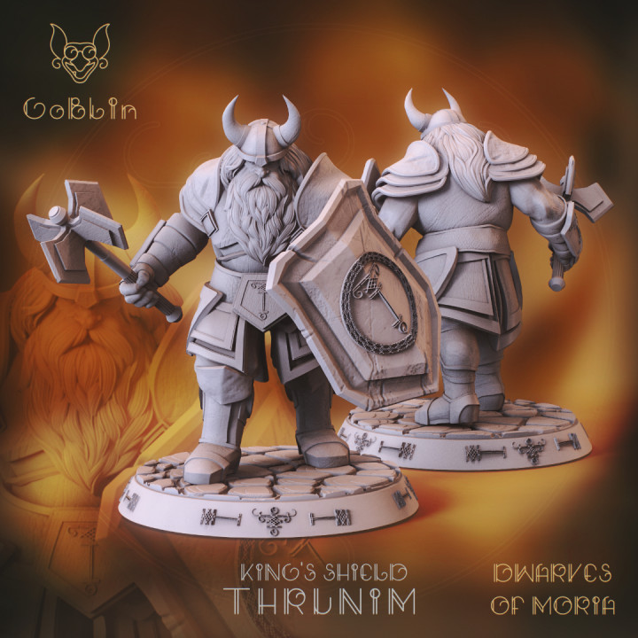 King's Shield Thrunim - Dwarfs of Moria's Cover