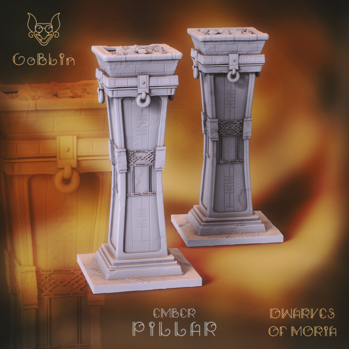 Ember Pillar - Dwarfs of Moria's Cover