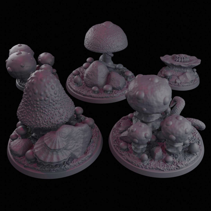 Invasive Cave Fungus Set (Pre-Supported)'s Cover