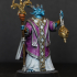Dragonborn High Priest 32 mm pre-supported print image