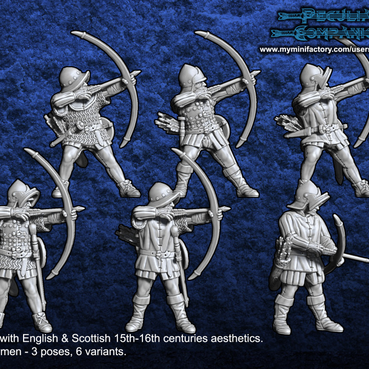 Anglo-Scottish Humans - Longbowmen's Cover